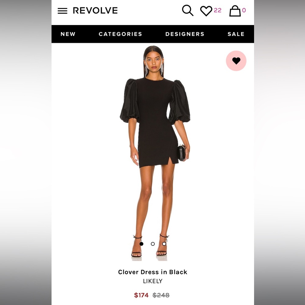 Worn once likely statement dress XS